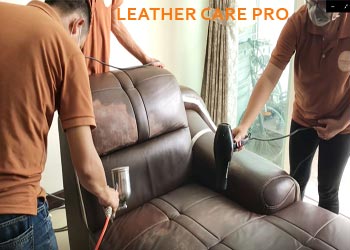 Quy trình nhuộm, sơn phục hồi màu ghế Sofa da cao cấp-leather-care-pro